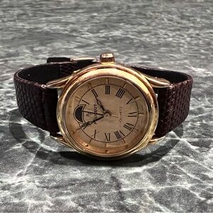 PEUGEOT Vintage Moon Phases Watch